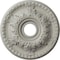 Ekena Millwork Granada Ceiling Medallion (Fits Canopies up to 6 5/8"), 18"OD x 3 1/2"ID x 2 1/2"P, Pot of Cream CM18GAPCF - alternate 1